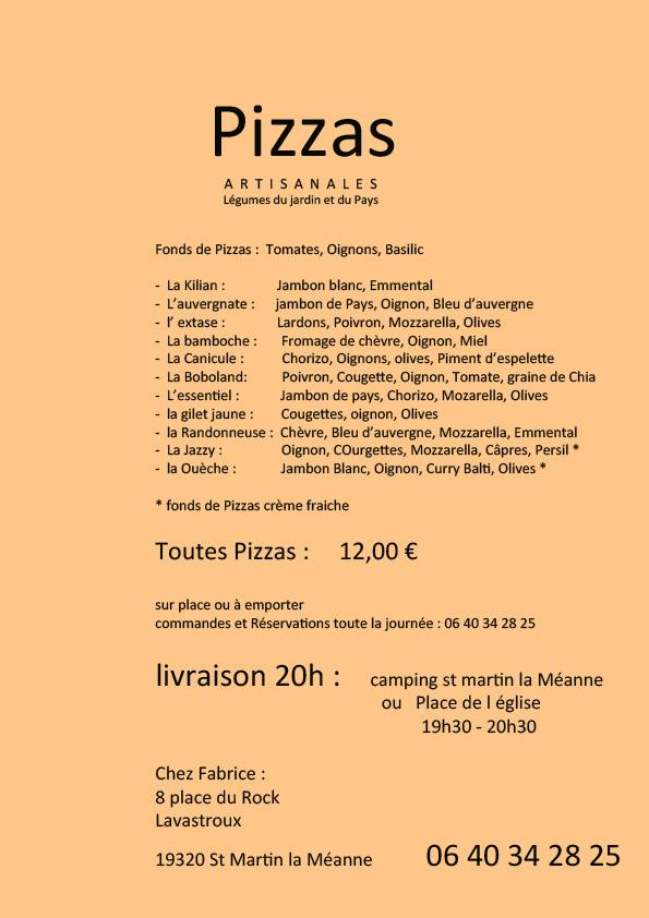 Pizzas 2023
